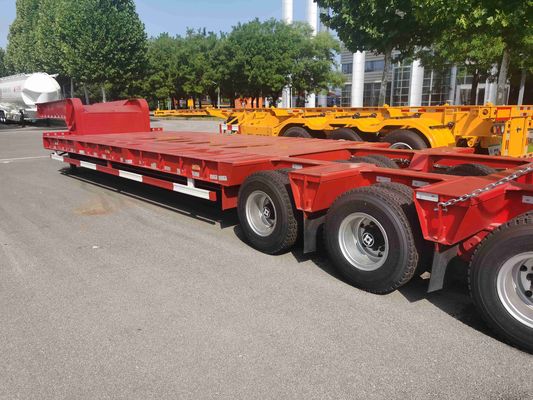 2 3 4 Axle 40FT Container Lowbed Trailer Semi Trailers Car