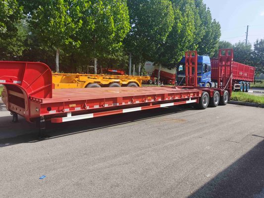 2 3 4 Axle 40FT Container Lowbed Trailer Semi Trailers Car