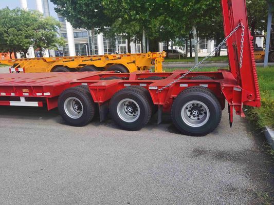 2 3 4 Axle 40FT Container Lowbed Trailer Semi Trailers Car