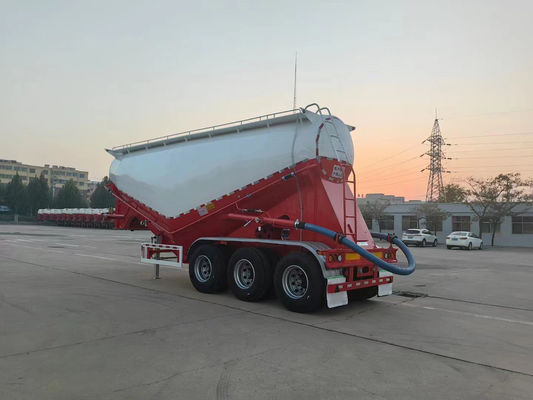 3 Axle Bulk Cement Trailer 10000 Gallons 36 Cubic Meters Fly Ash Trailer