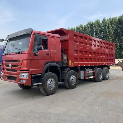 फैक्टरी मूल्य 430HP 12 व्हीलर नया या इस्तेमाल किया हुआओ 8x4 सिनोट्रक डंप ट्रक ट्रेलर